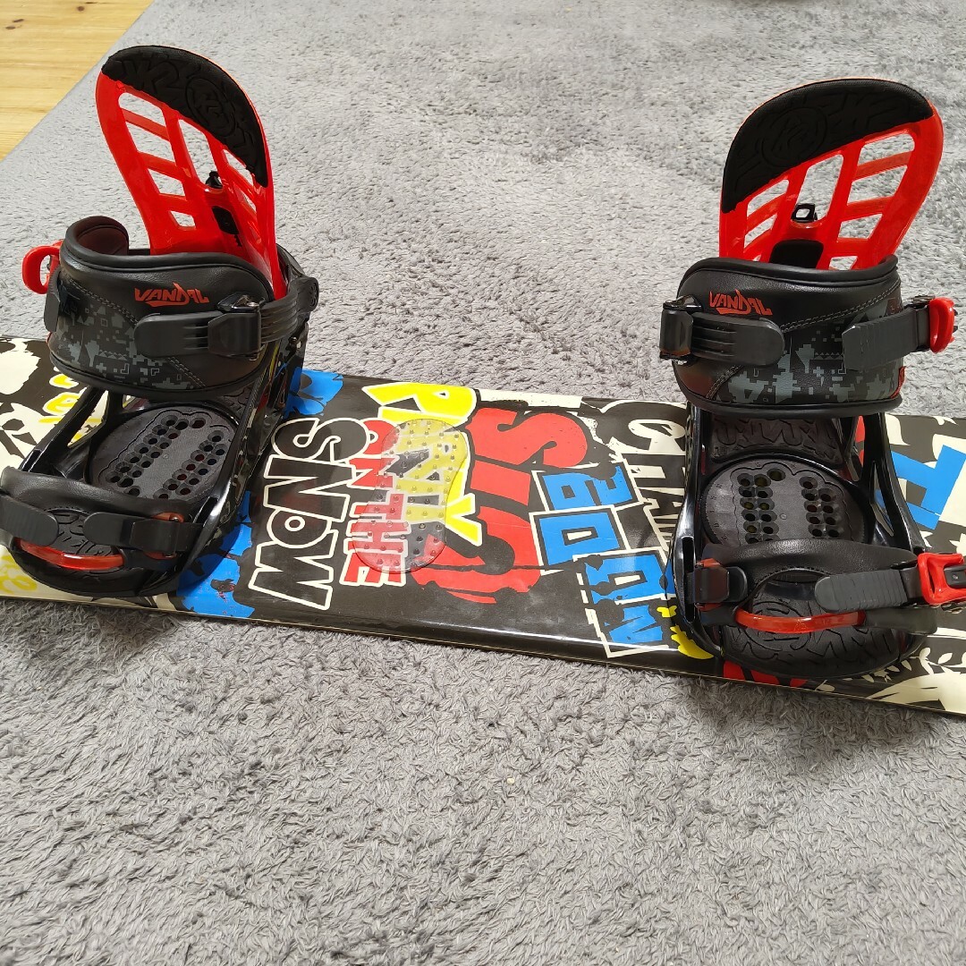 K2 スノーボード 子ども用 バートン バインディング付き 130 ジュニア