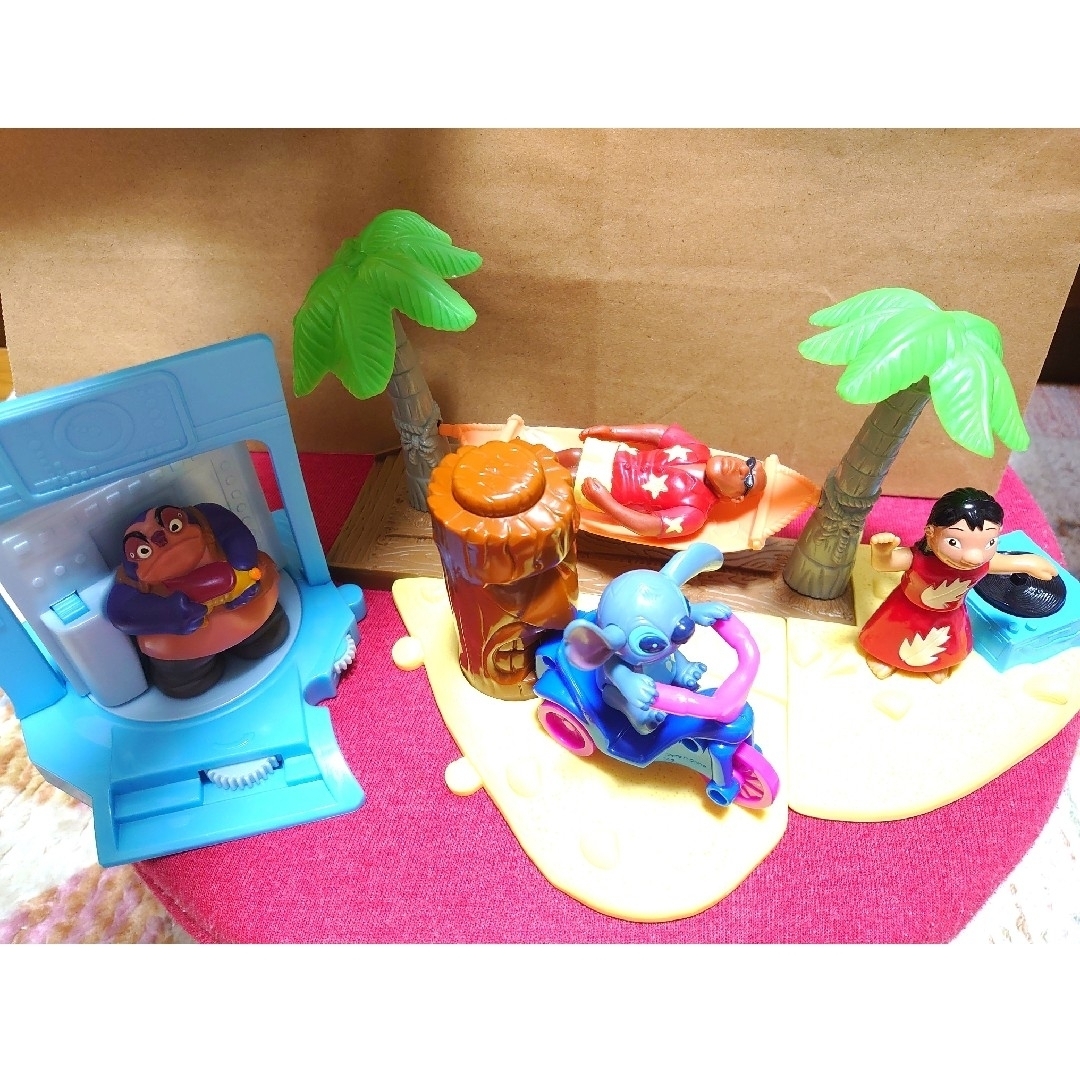 マクドナルド 米国ハッピーセット 2002年 リロ＆スティッチ 8個セット