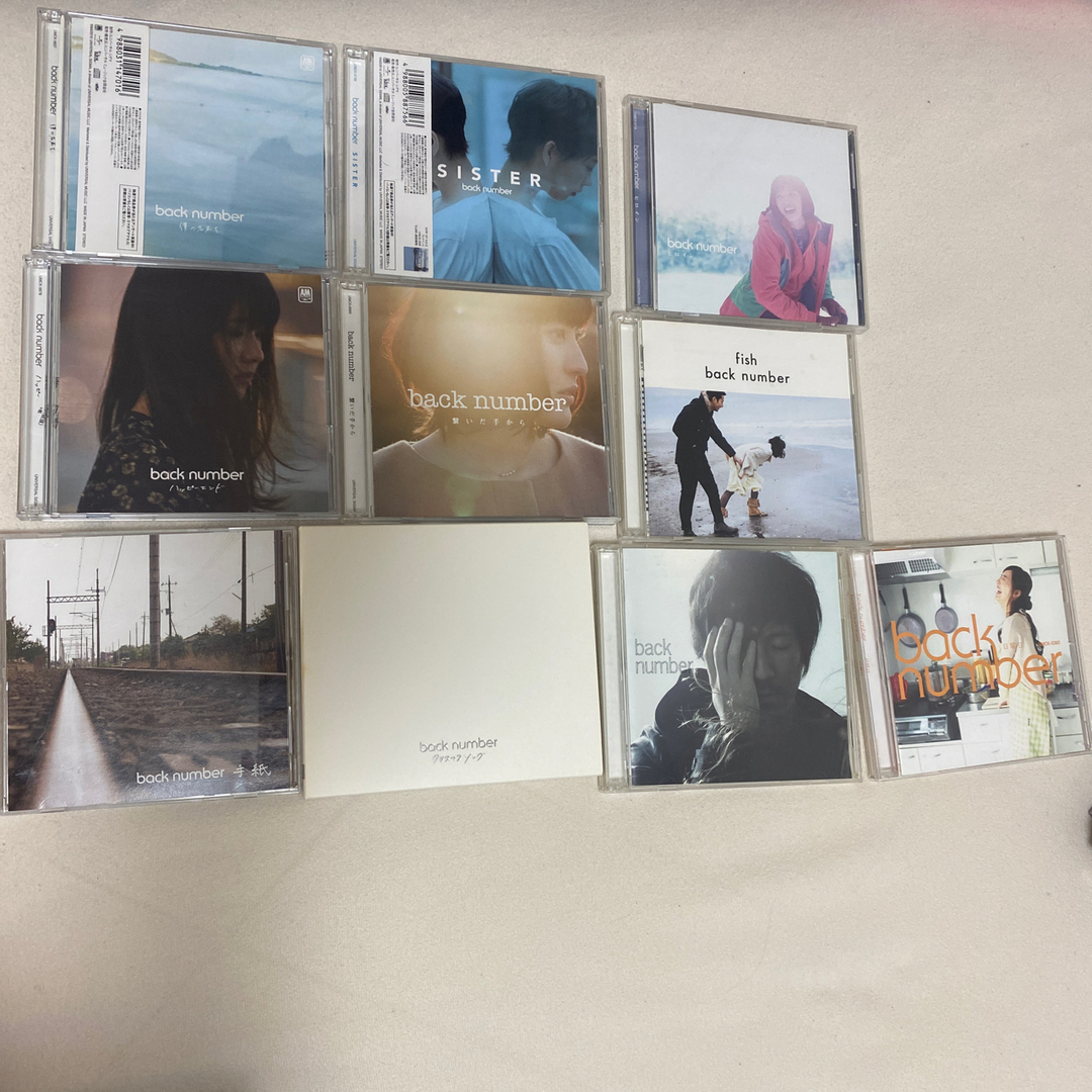 back number シングルcd まとめ売りの通販 by sgkdshop｜ラクマ