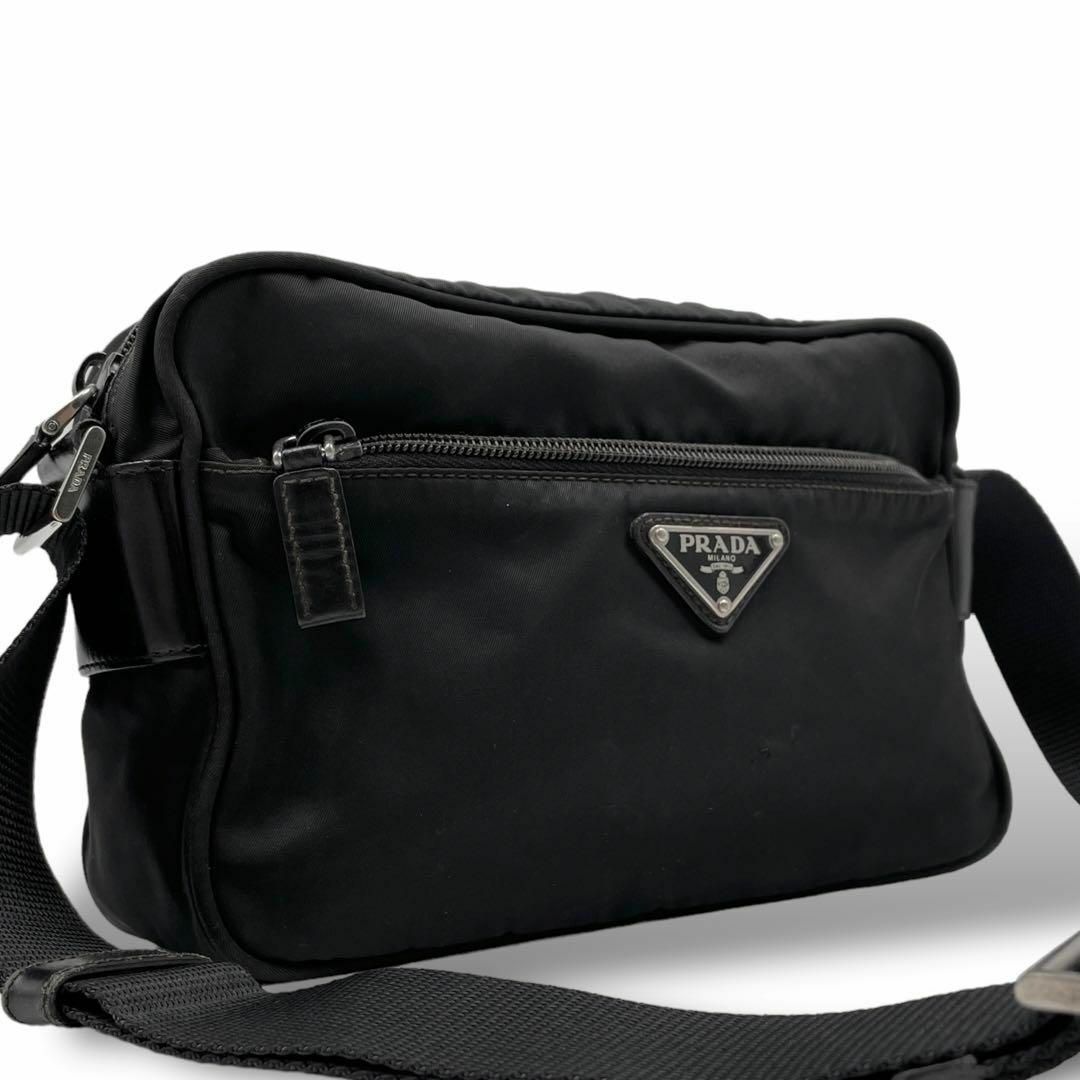 PRADA - 良品 PRADA ショルダーバッグ カメラバッグ ナイロン 斜め掛け