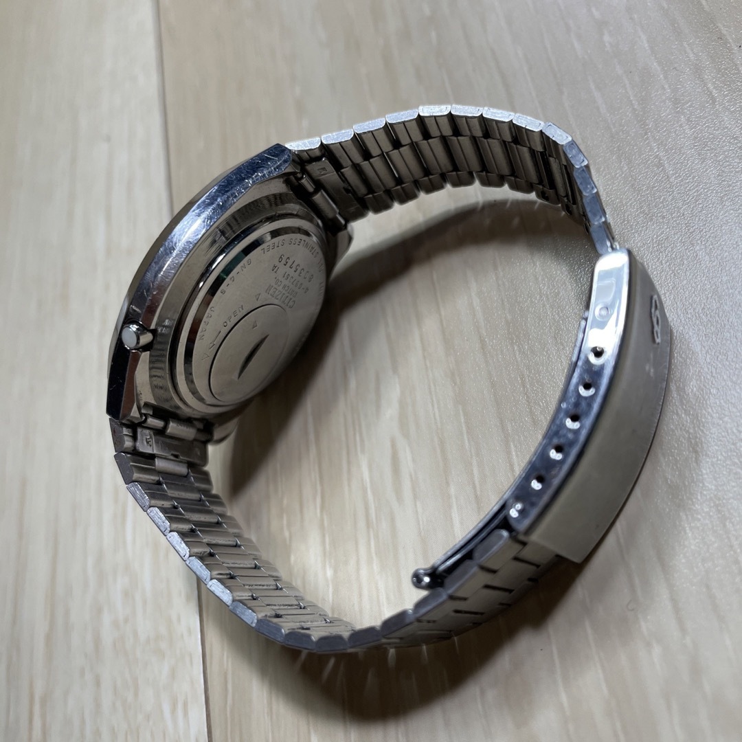 CITIZEN - 【激レア】CITIZEN CHRONOGRAPH DUAL TIME 腕時計の通販 by