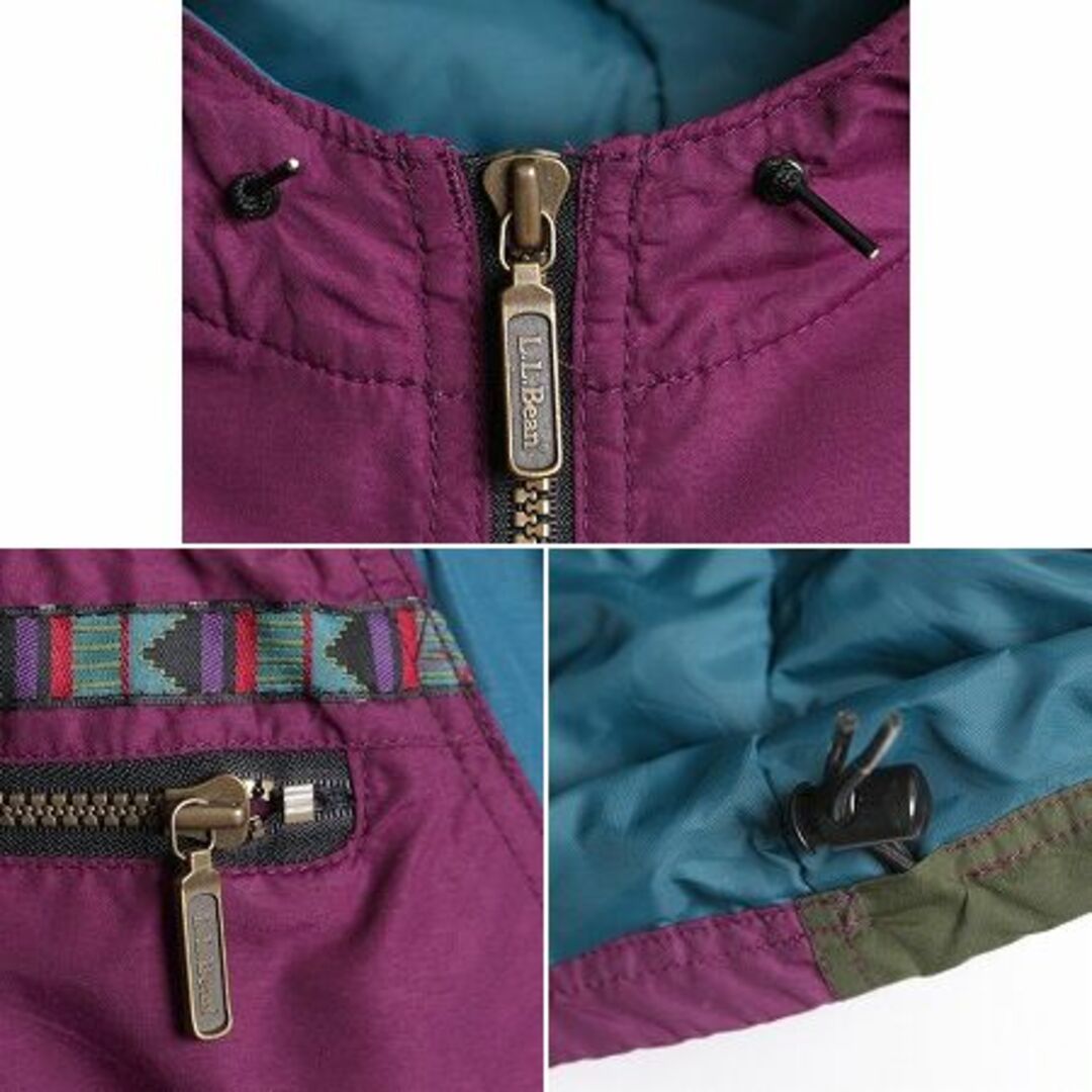 L.L.Bean - 90s エルエルビーン 中綿 ナイロン アノラック パーカー