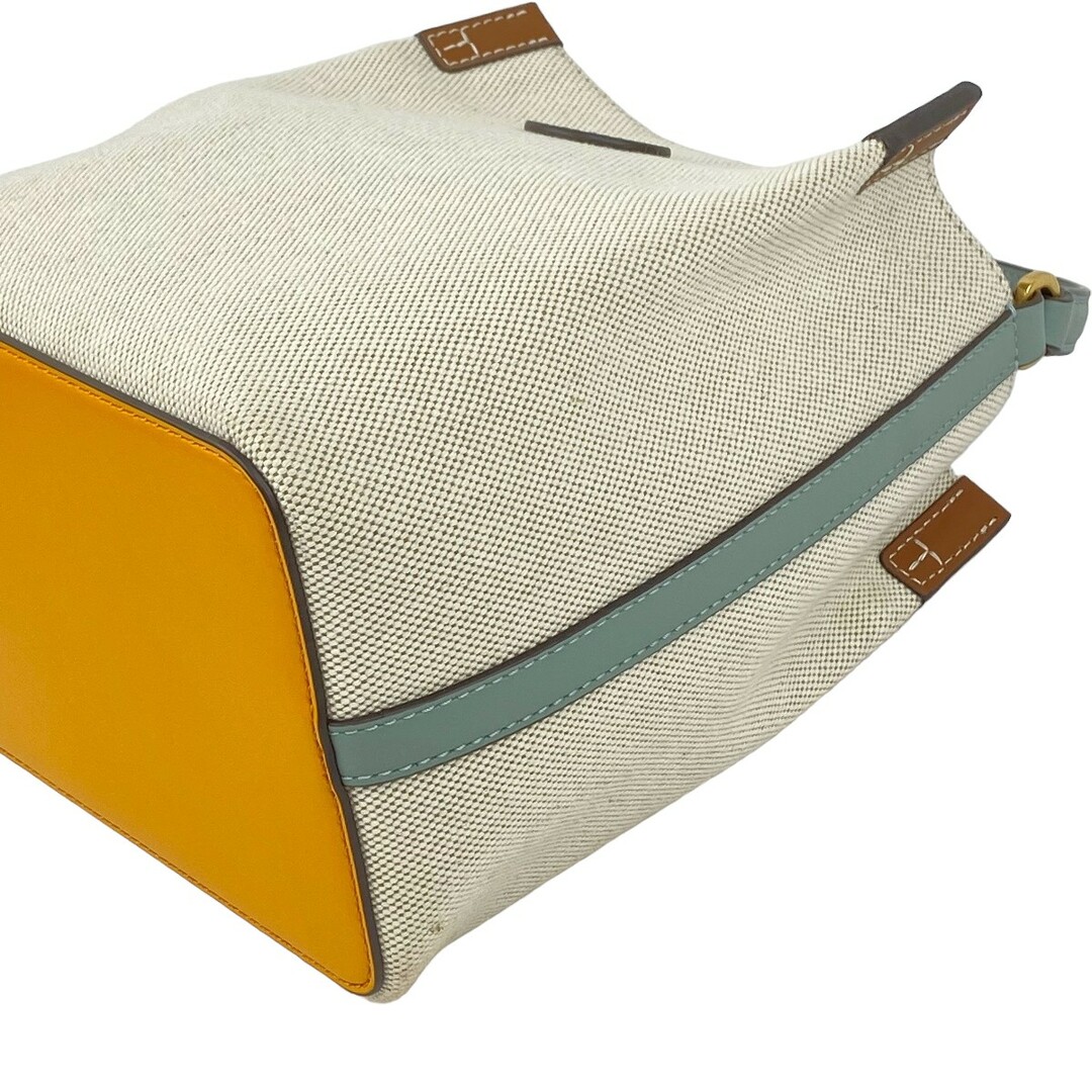 Tory Burch - □新同□ トリーバーチ キャンバス バケット バッグ 2WAY