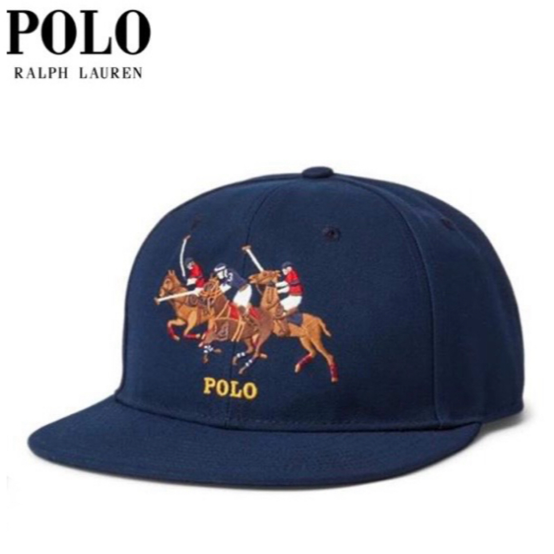 POLO RALPH LAUREN - ラルフローレン キャップ トリプルポニー RALPH