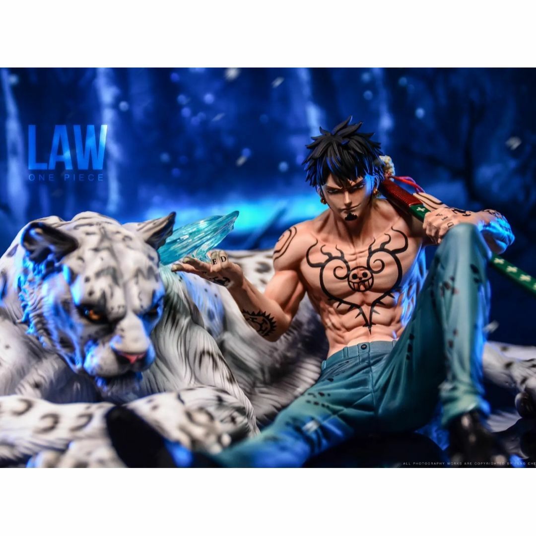 ワンピース トラファルガー・ロー ユキヒョウ ガレージキット