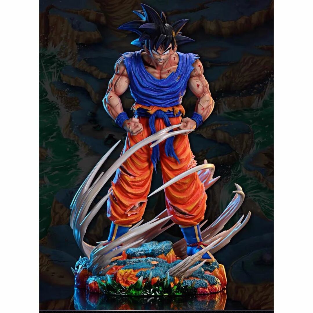 ドラゴンボール 超サイヤ人 孫悟空 ガレージキット フィギュア 1/6