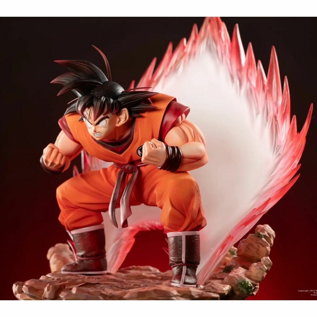 ドラゴンボール 界王拳 孫悟空 ガレージキット フィギュア 1/6スケール