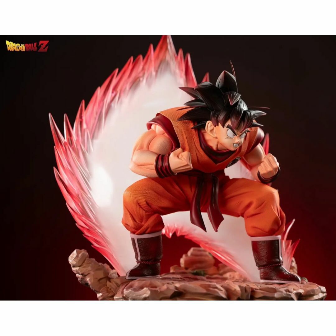 ドラゴンボール 界王拳 孫悟空 ガレージキット フィギュア 1/6スケール