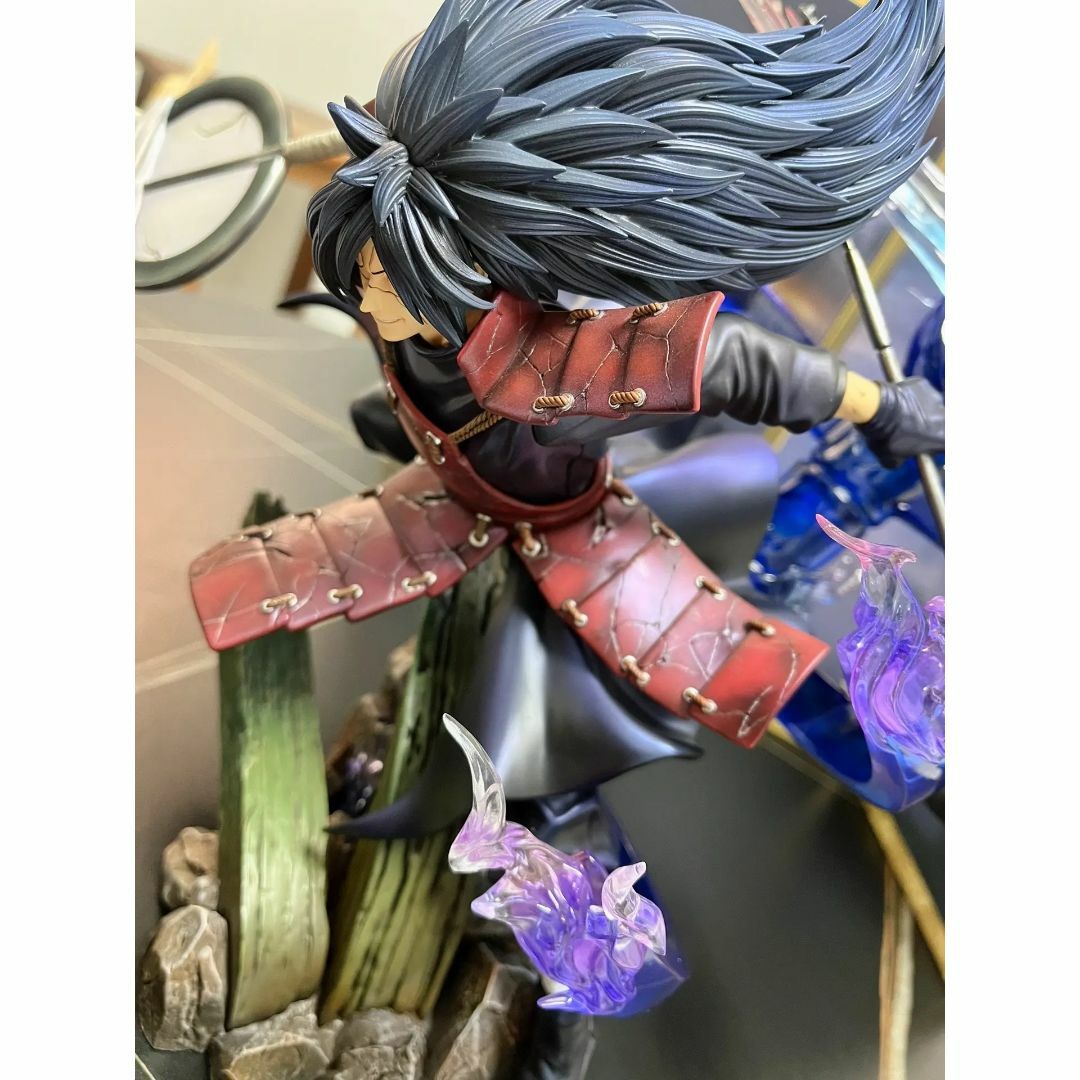 ナルト 疾風伝 うちはマダラ ガレージキット 塗装済み完成品