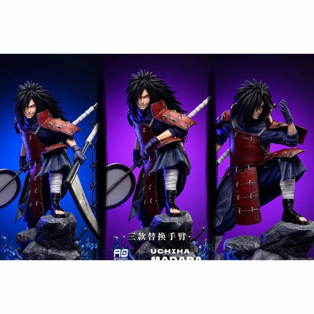 ナルト 疾風伝 うちはマダラ ガレージキット フィギュア 1/6スケールの