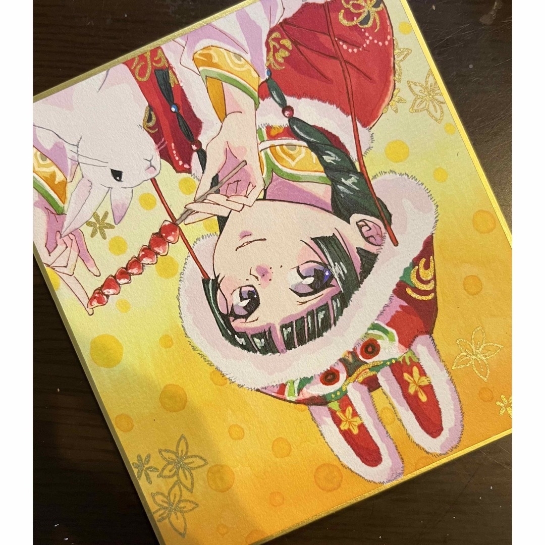 完売】薬屋のひとりごと 手描きイラスト ファンアート 猫猫 マオマオ