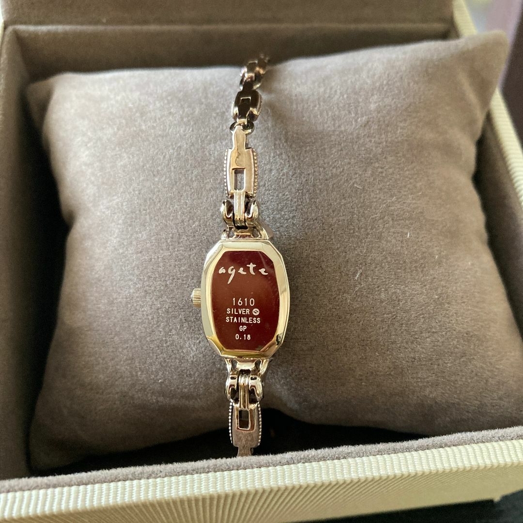 agete - 電池交換済み✨ アガット 2016年限定 WINTER Limited ウォッチ