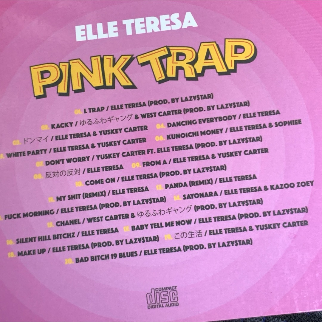 ELLE TERESA（エルテレサ）【PINK TRAP】の通販 by TCSLN shop｜ラクマ