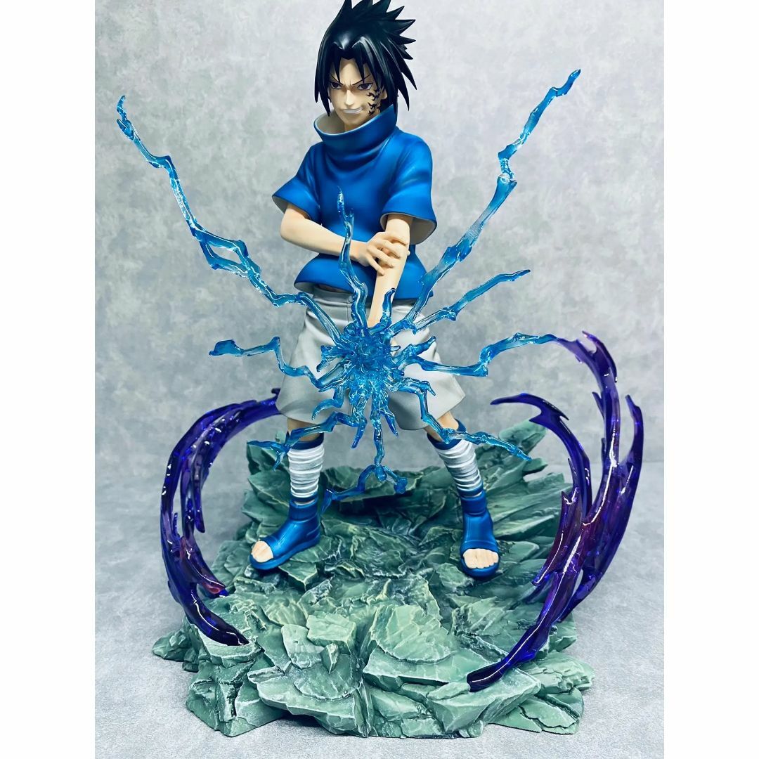 ナルト うちはサスケ ガレージキット 塗装済み完成品 フィギュア 1/6