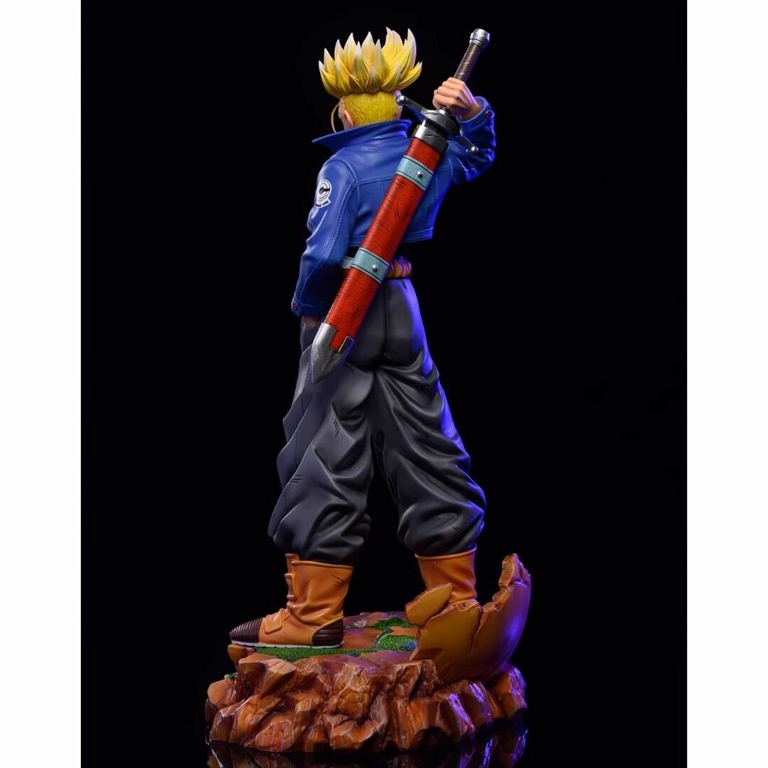 ドラゴンボール 超サイヤ人 未来トランクス フィギュア ガレージキット