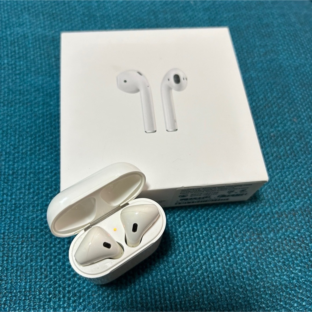 AirPods アップル APPLE AirPods イヤホン MMEF2J/A ワイヤレス
