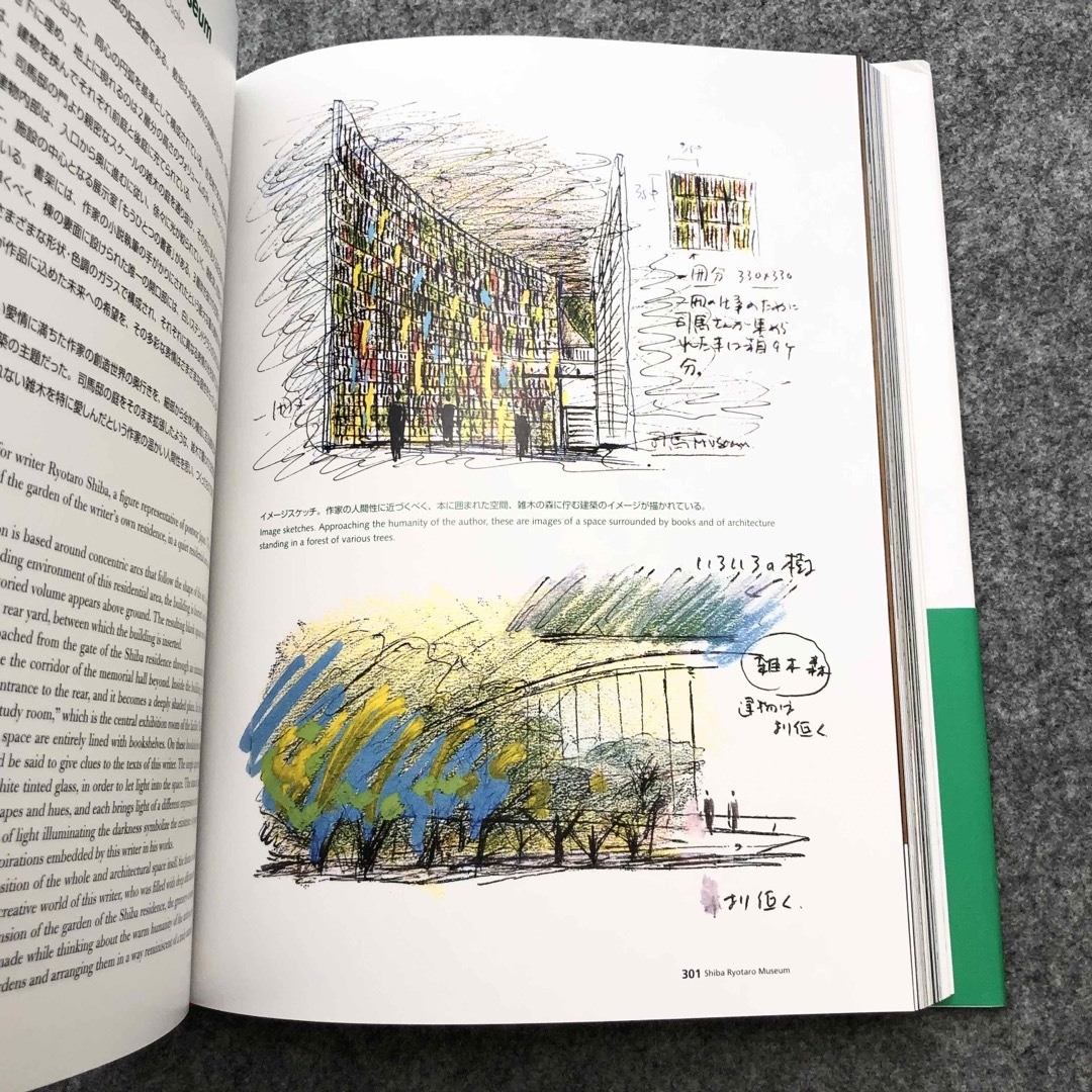 安藤忠雄【近つ飛鳥博物館 サイン・ドローイング付】安藤忠雄の建築 3