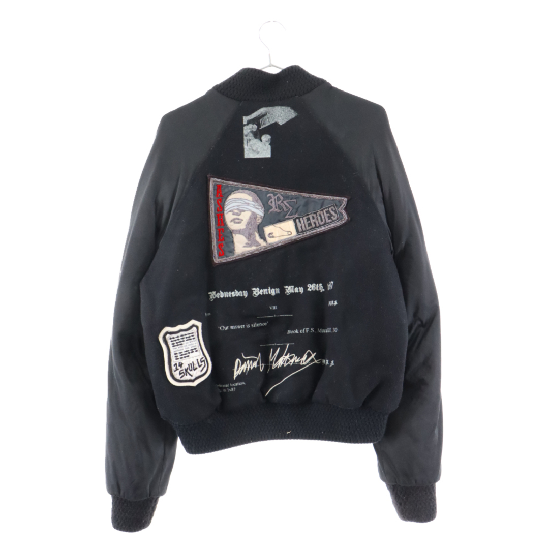 RAF BY RAF SIMONS ラフ バイ ラフシモンズ 06AW ASHES HEROES VARSITY