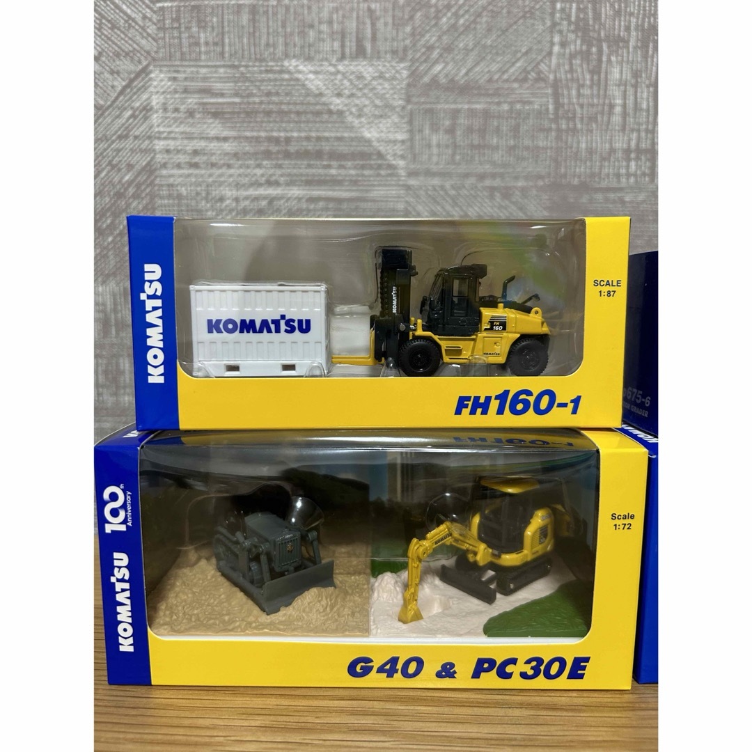 コマツオリジナルミニチュア（非売品） KOMATSUの通販 by junneko920's