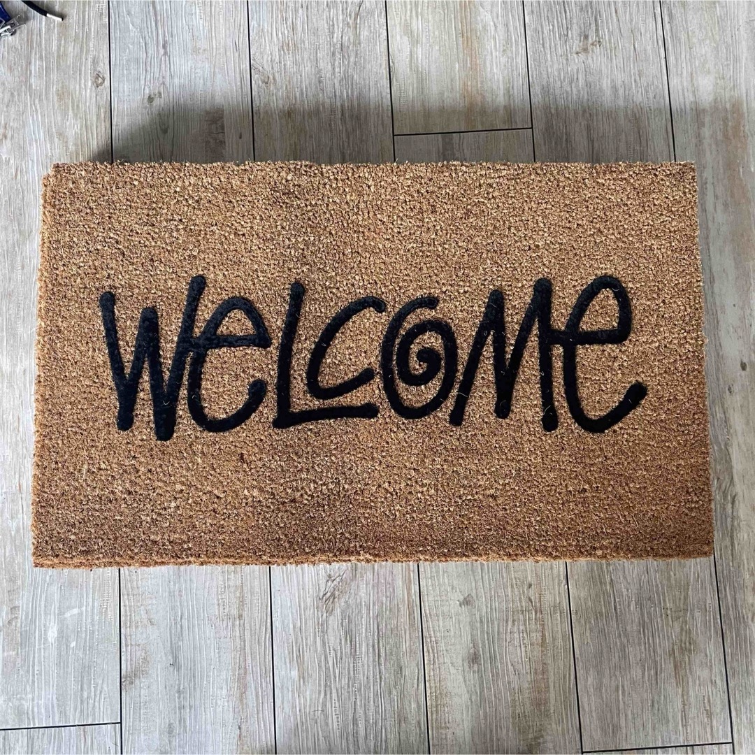 STUSSY - stussy ステューシー welcome マット 玄関マット 新品の通販