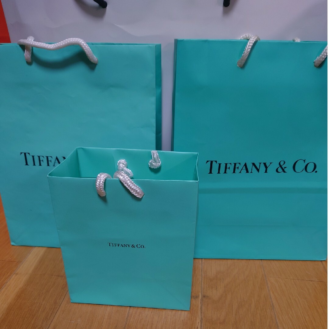 現行品Tiffanyティファニーミニショッパー紙袋100枚 現行品 未使用