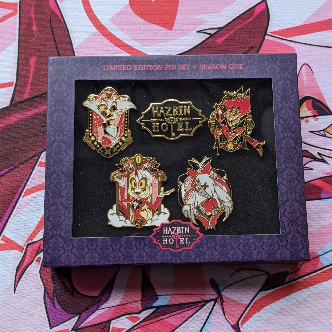 ハズビンホテル ピンバッジセットの通販 by SATO's shop｜ラクマ