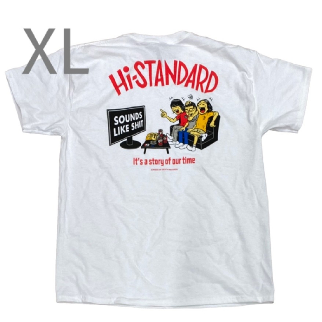 Hi-STANDARD Tシャツ 白 XL ハイスタの通販 by K's shop｜ラクマ