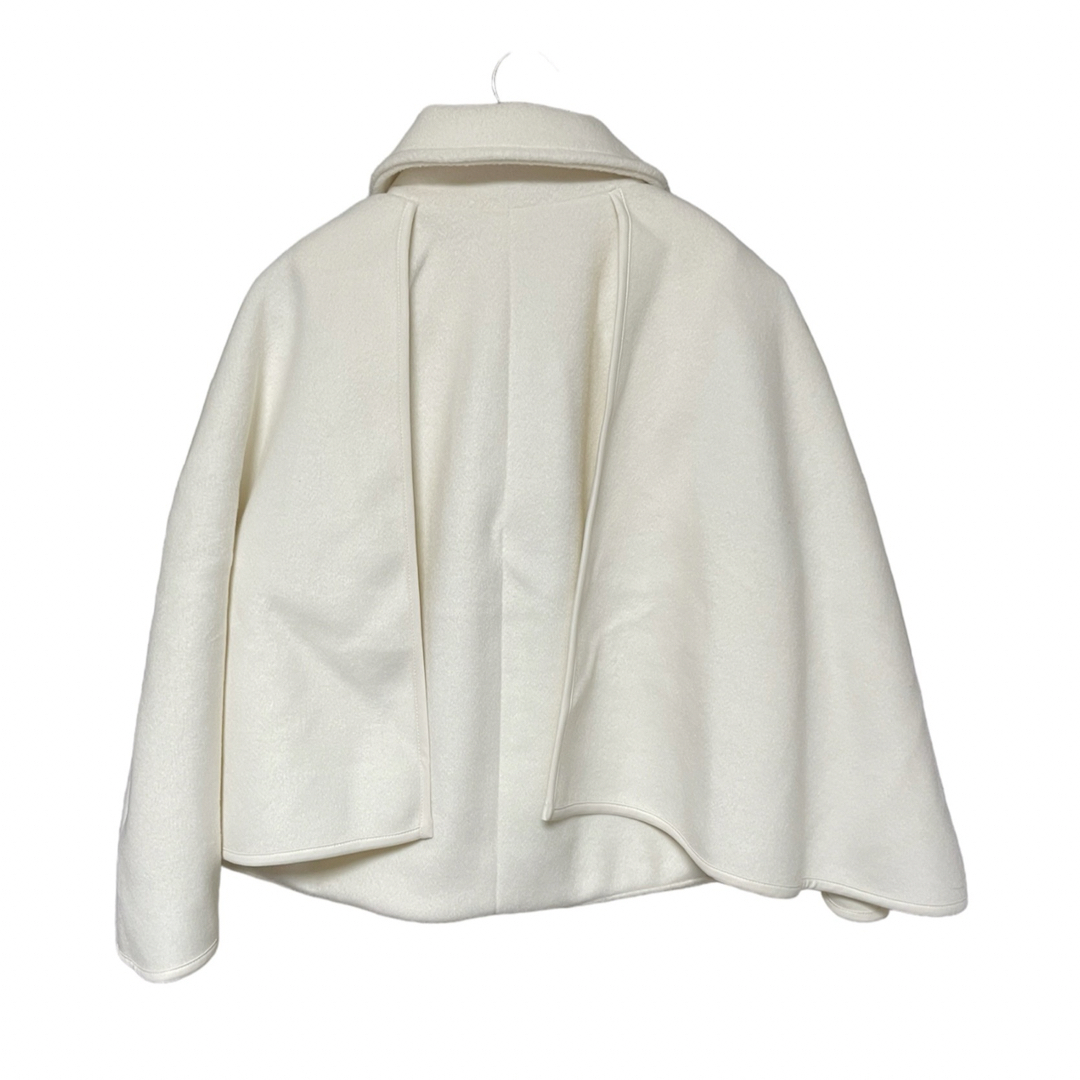 snidelアイボリー フリース ケープコート SNIDEL - スナイデル ケープ