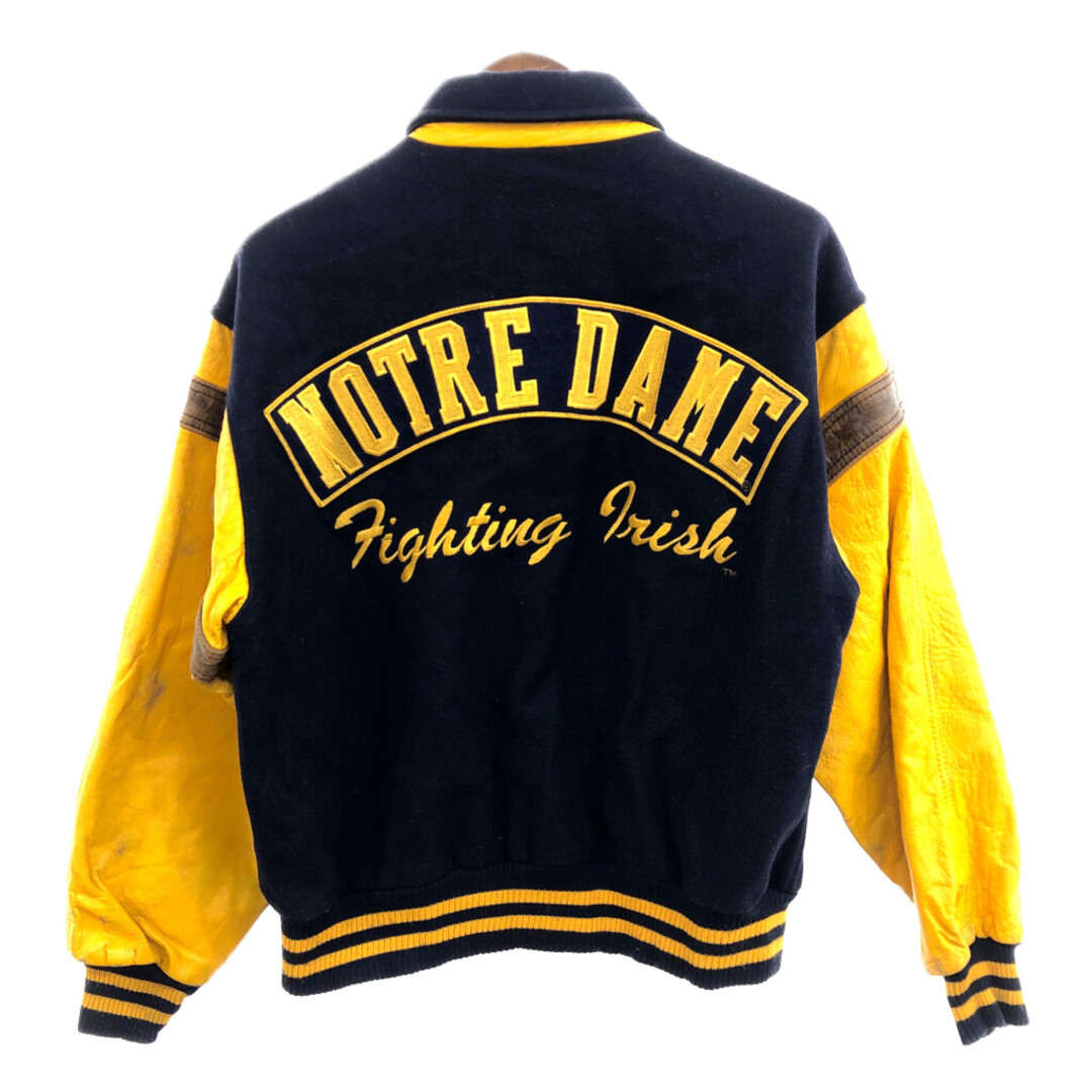 90年代 USA製 COOPER COLLEGIATE ノートルダム大学 ウール スタジアム