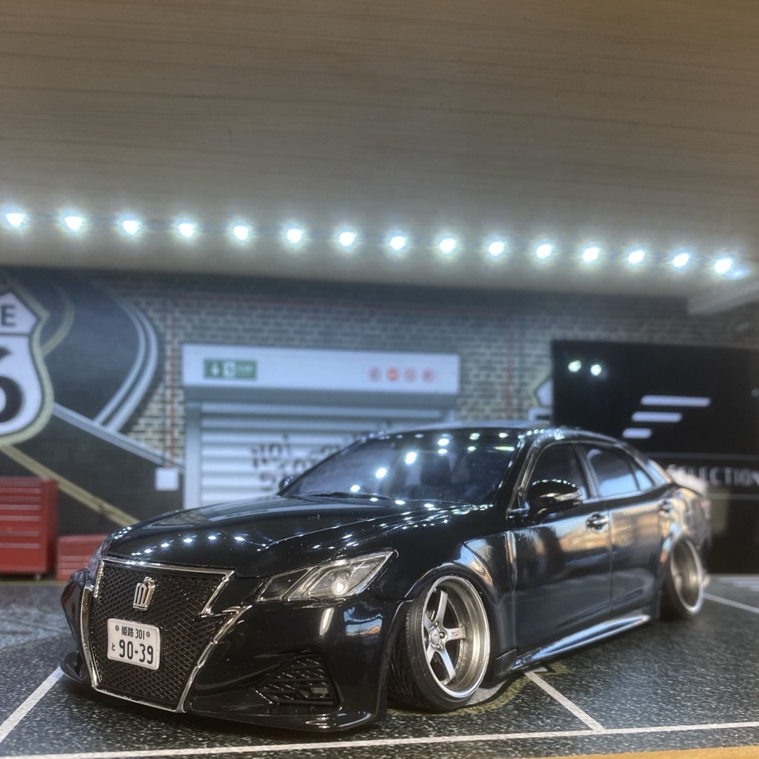 AOSHIMA - 和哉様 製作依頼品 アオシマ 1/24 214クラウンアスリートの