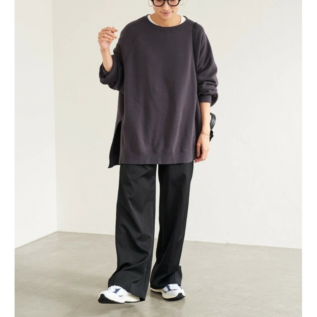 新品未使用 FRAMeWORKラグランポンチョスエット ブラック FRAMeWORK