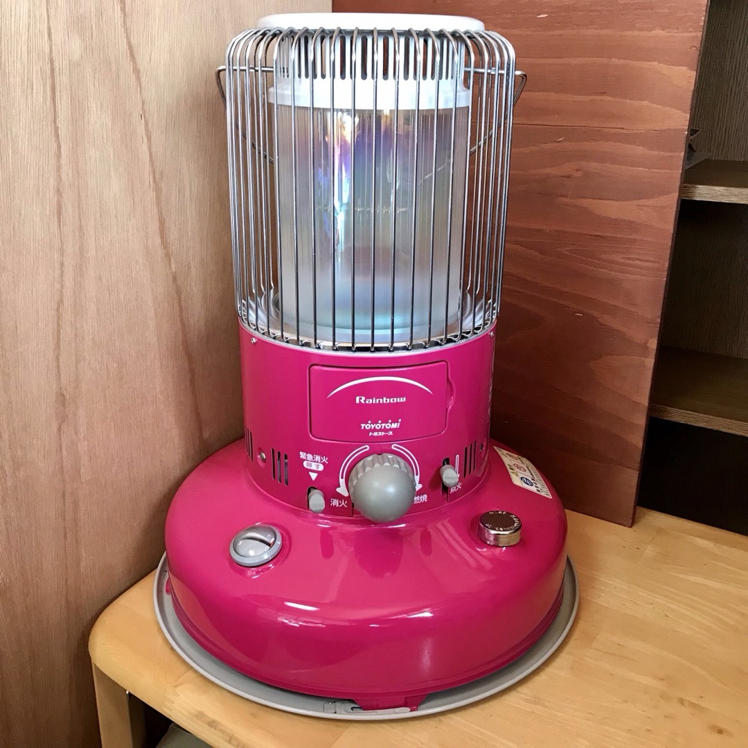 TOYOTOMI - ◯レアカラー美品◯ トヨトミ レインボーストーブ ピンクx