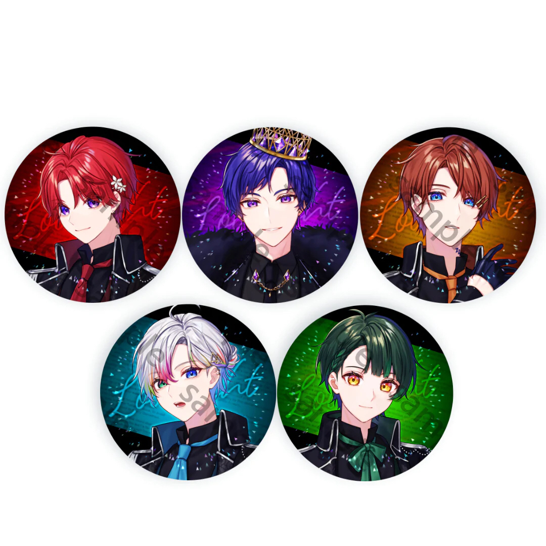 新品☆すたぽら【くに】Lovelight☆缶バッジ☆第6弾☆2点セットの通販