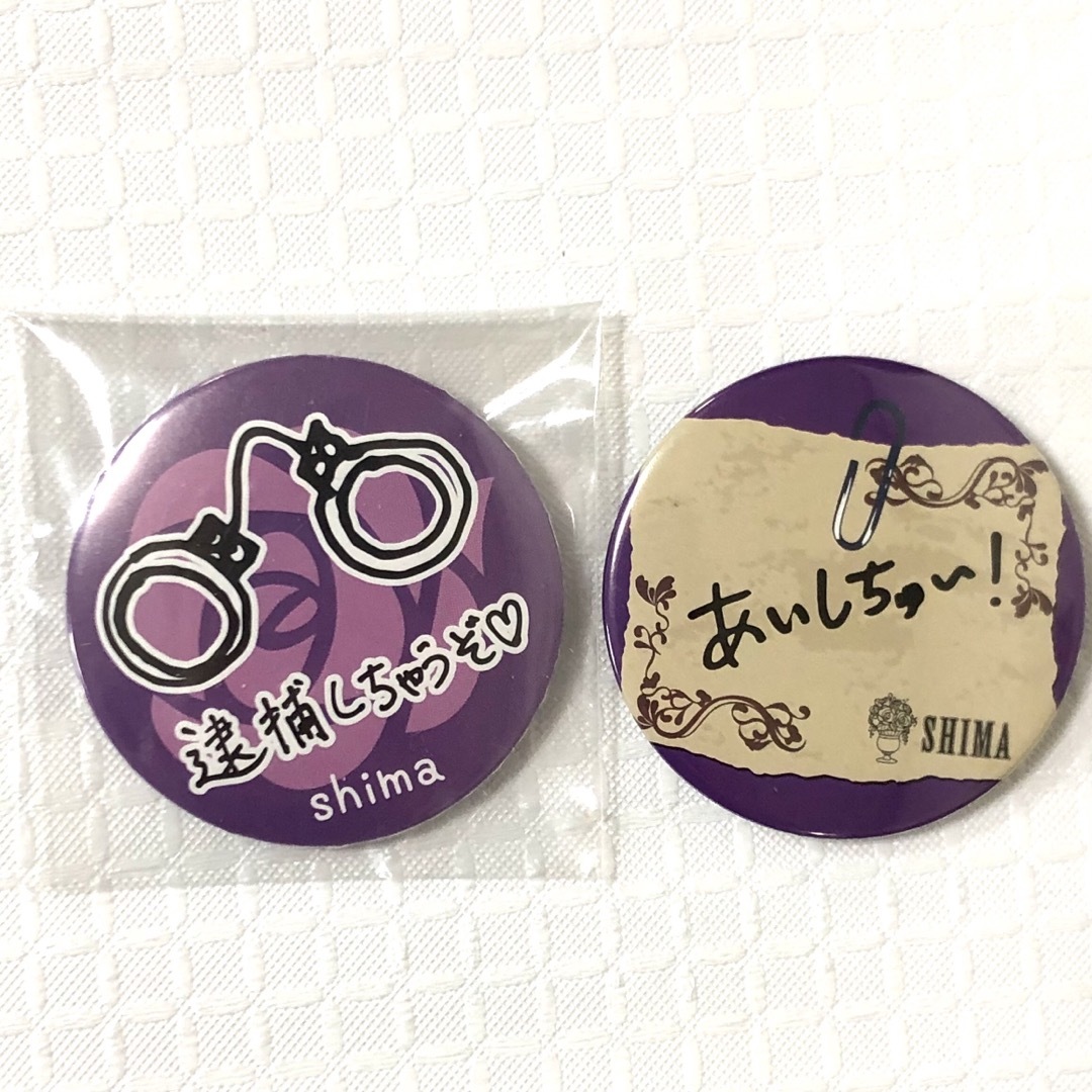 浦島坂田船 志麻 シクレ 缶バッジ しまさか シークレットの通販 by