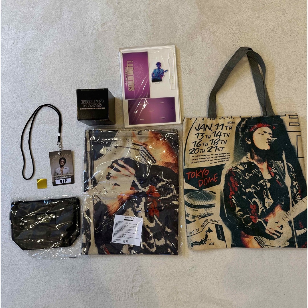 Bruno BRUNO MARS トートバッグ 法被 タオル LIVE IN TOKYO Mars Tokyo