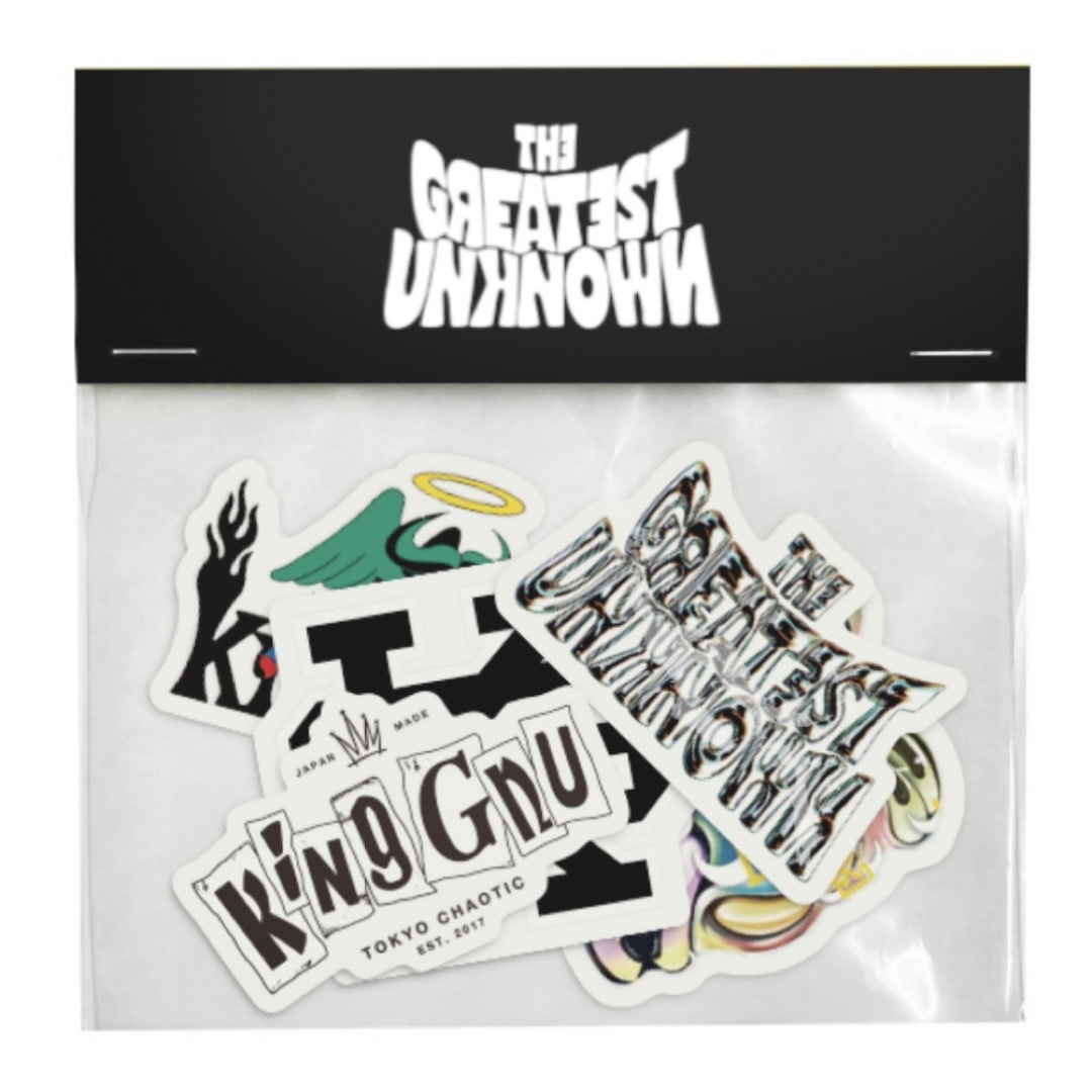 King Gnu THE GREATEST UNKNOWN ステッカーパックの通販 by えりか's