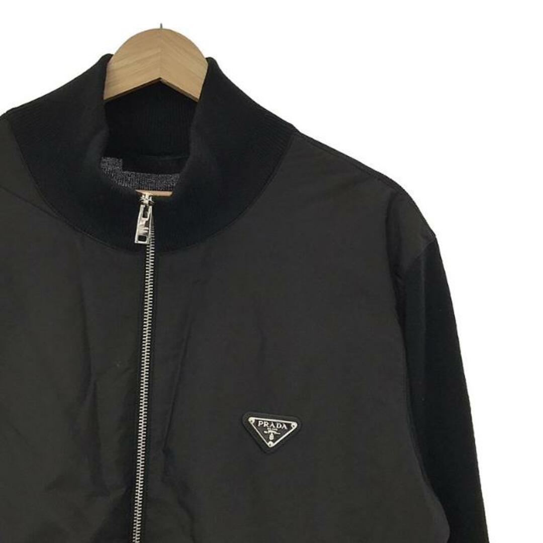 PRADA - 【美品】 PRADA / プラダ | 三角ロゴプレート ナイロン ニット
