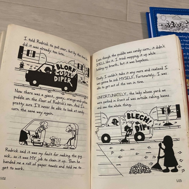 DIARY of a Wimpy Kid グレッグのダメ日記 英語 5冊セットの通販 by