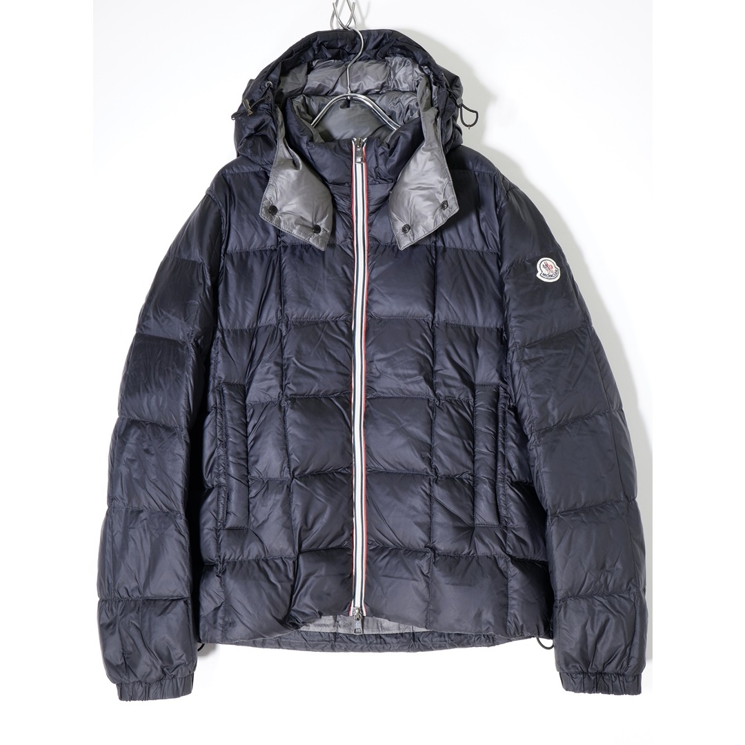 MONCLERモンクレール LEFRANC GIUBBOTTOルフラン ロゴワッペンフード