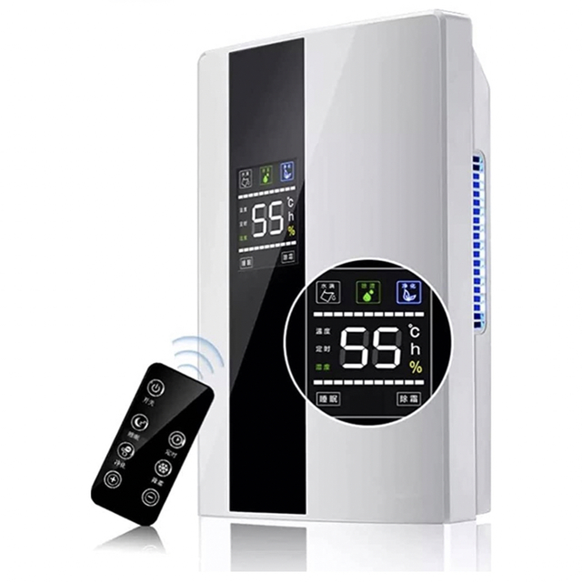 除湿機 大容量タンク じょしつき 衣類乾燥機 リモコン LCDディスプレー