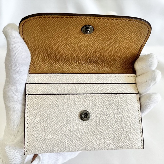 COACH - 未使用品✨COACH カードケース 名刺入れ パンダ レザー