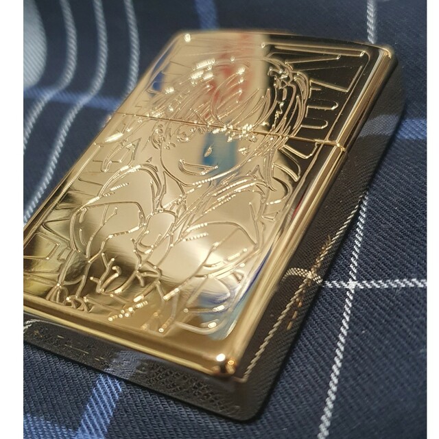 zippo goldlimitedとある科学の超電磁砲 御坂美琴 18Kメッキの通販 by