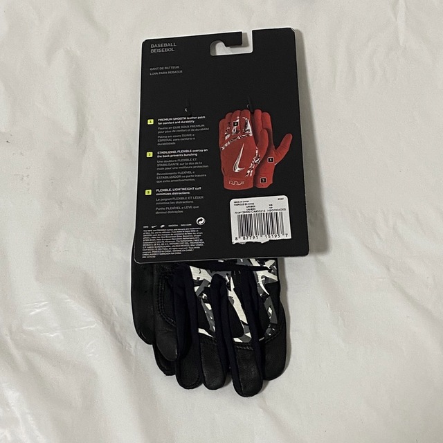 NIKE - 新品 NIKEトラウトエリート バッティンググローブ ブラック XS