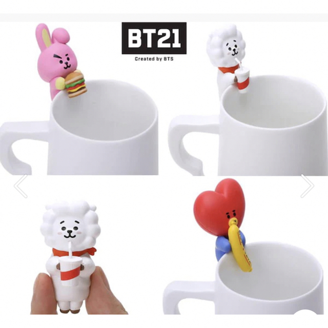 防弾少年団(BTS) - BT21 カップフィギュア 3個セットの通販 by