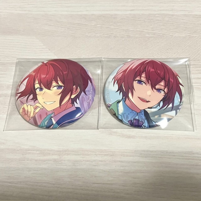 イベコレ 缶バッジ 2023 Autumn idol side 朱桜司 イベコレ 缶バッジ