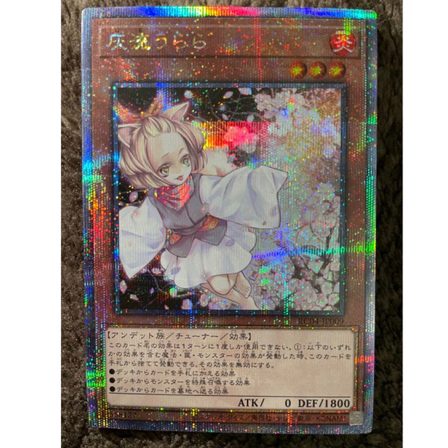 遊戯王OCG 灰流うらら 25th シークレット 遊戯王OCG 灰流うらら 絵違い