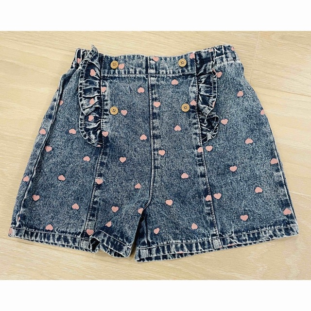 futafuta - バースデイ フタフタ ハート デニム ショートパンツの通販