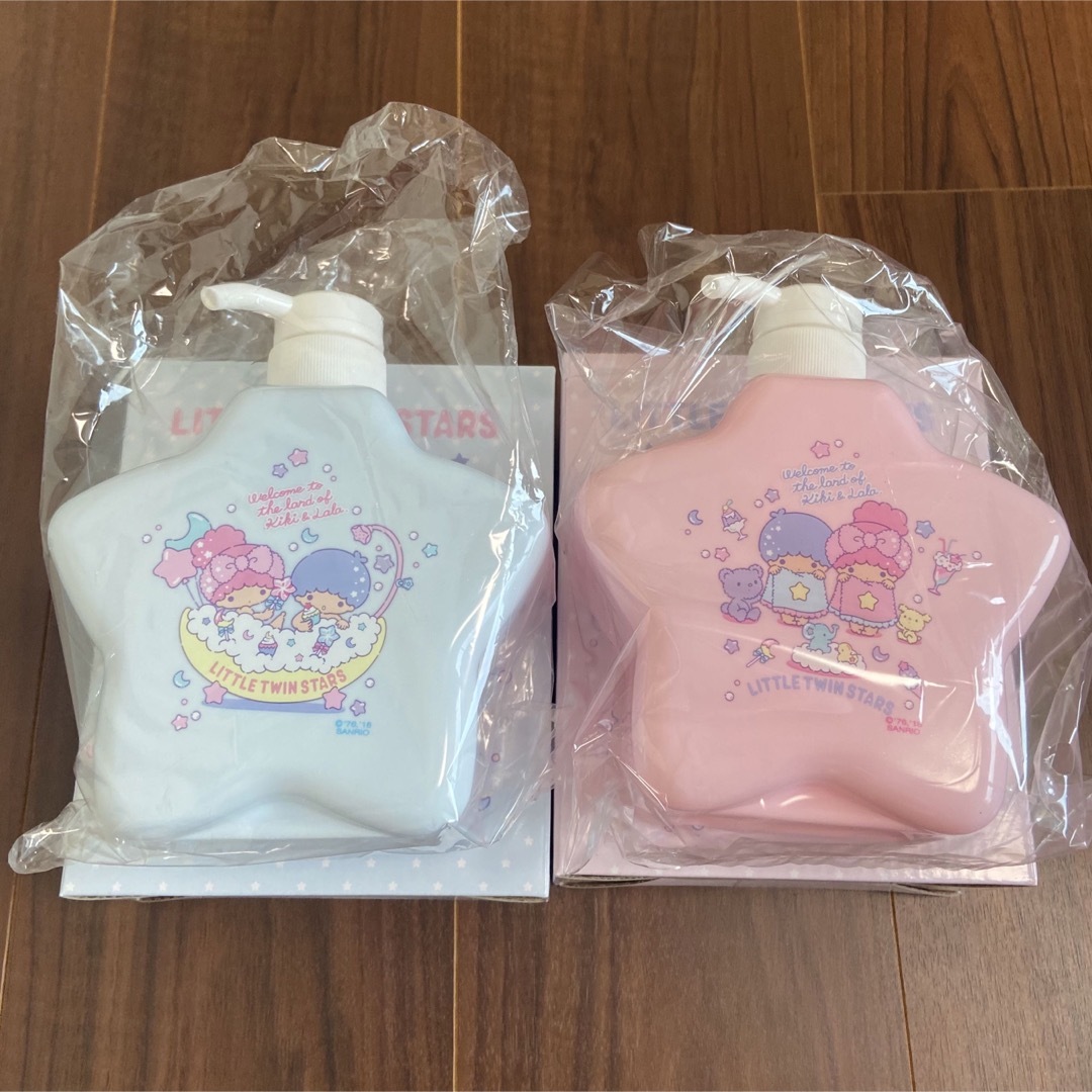 リトルツインスターズ - キキララ ポンプボトル ボトル ケースの通販