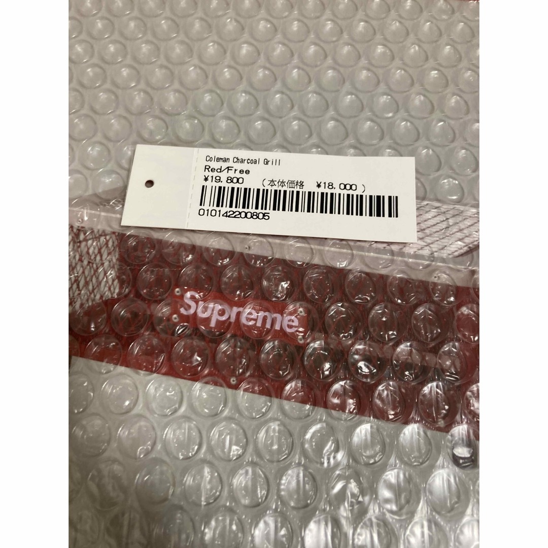 Supreme Coleman Charcoal Grill Red