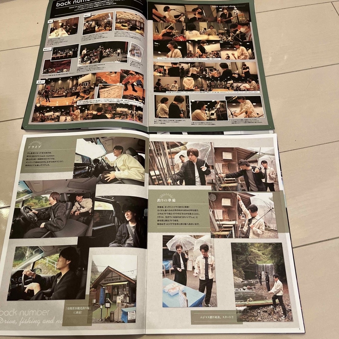 BACK NUMBER - back number ファンクラブ会報2022年2023年最新の通販